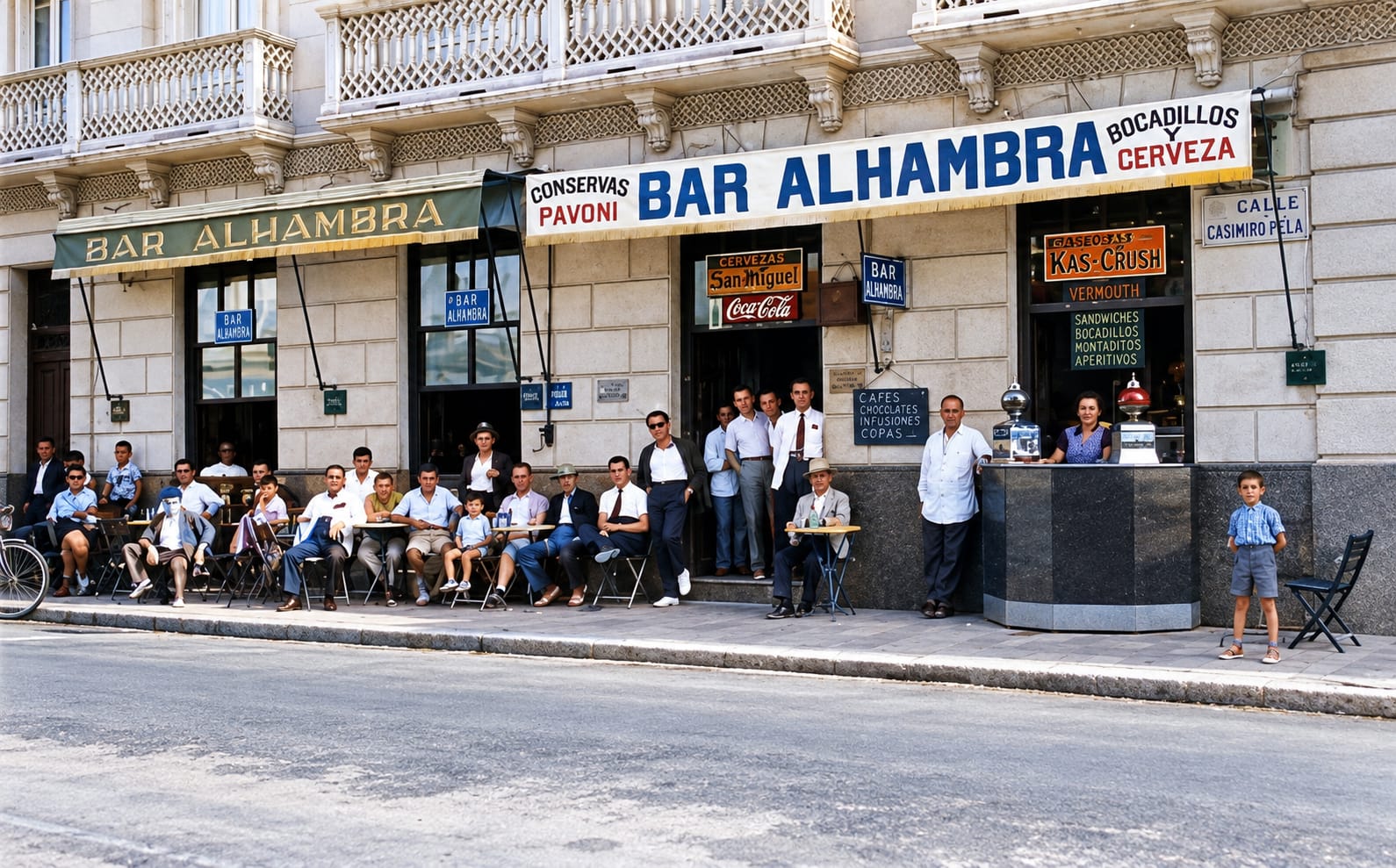 Bar Alhambra, Plaza España